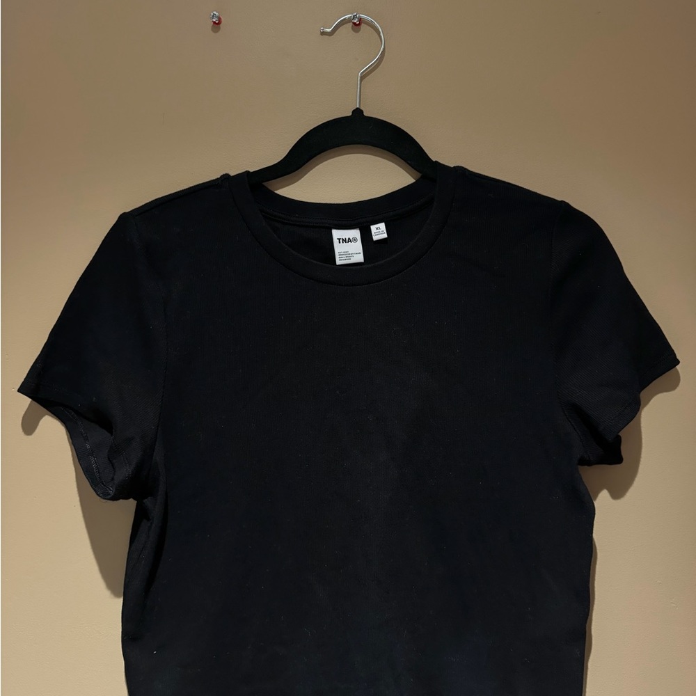 TNA Classic Black Short Sleeve Tee